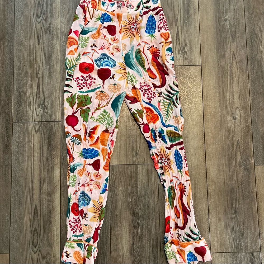 FARM RIO PAHAMA PRINTED PANTS Sz S